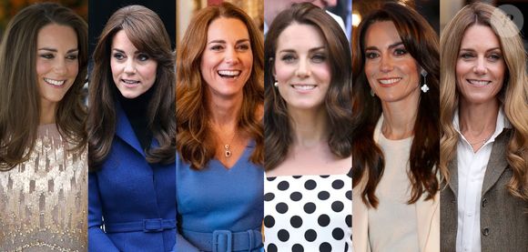 Antes e depois Kate Middleton: 20 fotos do cabelo castanho escuro ao loiro mais claro da história da princesa de Gales
