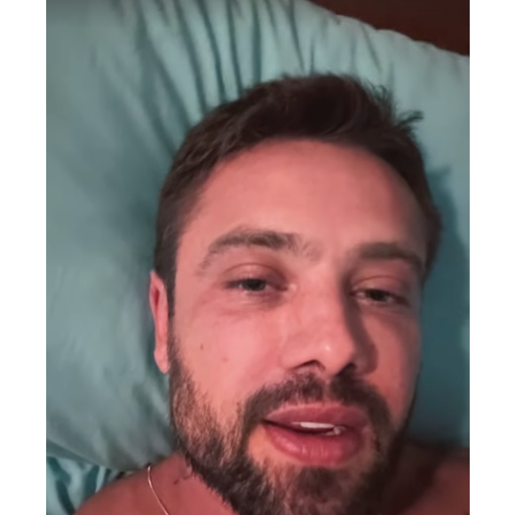 Rafael Cardoso mostrou sua aparência atual e disse que o rosto ainda está inchado devido ao procedimento