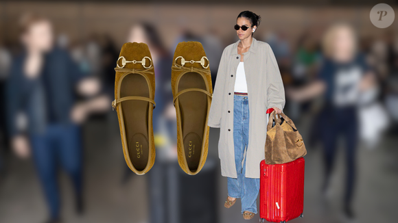 Nem New Balance, nem Samba: Bruna Marquezine dispensa tênis e prova o poder da sapatilha cor de caramelo em aerolook; atriz é fã deste tipo de calçado