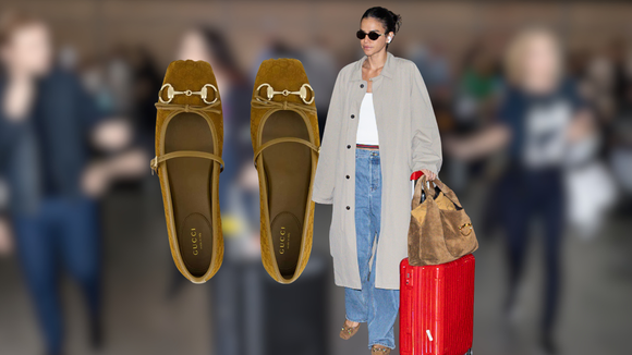 Nem New Balance, nem Samba: Bruna Marquezine dispensa tênis e prova o poder da sapatilha cor de caramelo em aerolook; atriz é fã deste tipo de calçado