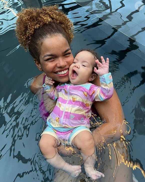 Jeniffer Nascimento é mãe de Lara, que completou 6 meses em 13 de maio de 2025