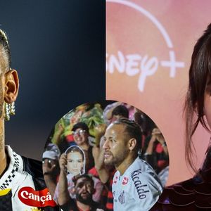 Bruna Marquezine é usada para provocar Neymar em partida do Santos contra o Sport e web reage: 'Vai fazer birra'