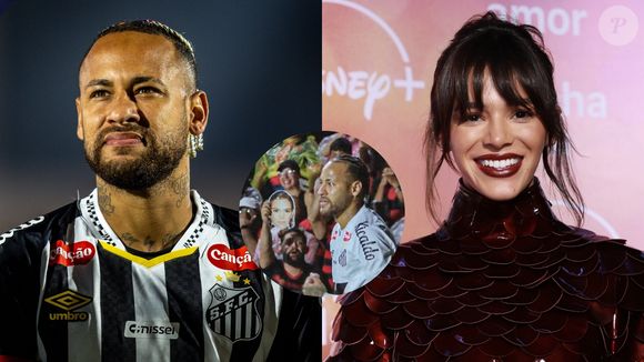 Bruna Marquezine é usada para provocar Neymar em partida do Santos contra o Sport e web reage: 'Vai fazer birra'