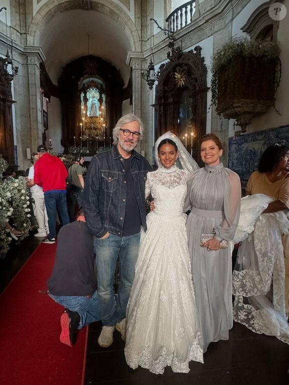 “É uma obra que dialoga com a estética da alta sociedade, mas também com a tradição e o simbolismo do casamento”, aponta a produção da novela.