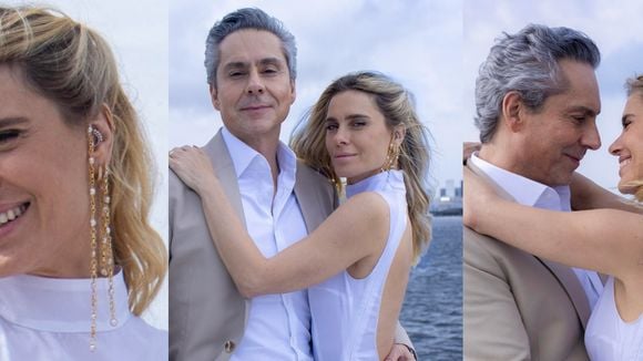 Vestido de noiva minimalista com decote nas costas e joias modernas: como Leila, de 'Vale Tudo', acertou em cheio com seu look clean e inesquecível para casamento