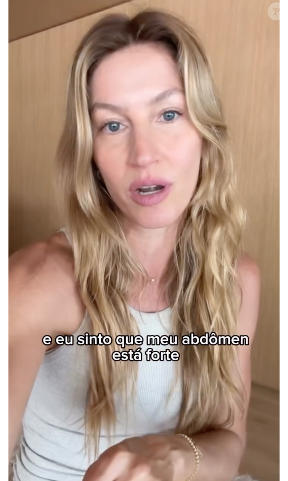 Com 45 anos, Gisele Bündchen revelou os segredos de seu abdômen torneado mesmo após a gestação: modelo faz 5 exercícios em casa
