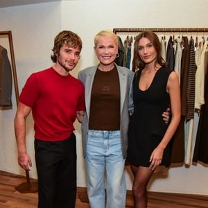 Noite de moda e família! Sasha Meneghel celebrou a abertura da nova loja da Mondepars ao lado de Xuxa e João Lucas no Rio de Janeiro
