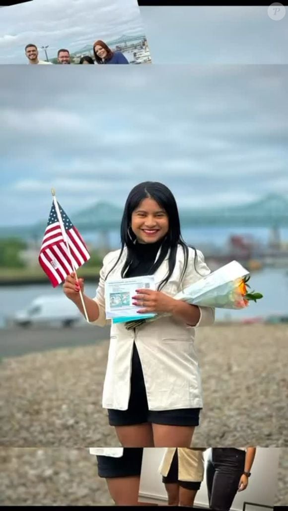 Irmã gêmea de Milena se mudou para os Estados Unidos há cerca de cinco anos. Em 2025, ela conseguiu o tão sonhado green card e reside em Massachusetts