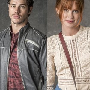 Marina Ruy Barbosa e José Loreto foram apontados de terem tido um caso durante novela da Globo em 2019