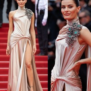 Estilo Goddess Core e diamantes de 240 mil quilates: o look inspirado nas deusas gregas de Isabeli Fontana em Cannes 2025