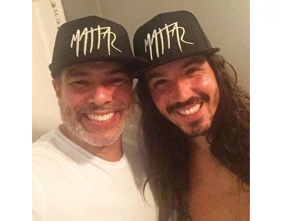 Maurício Mattar e Luã Ivys