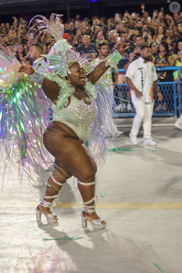 No Carnaval da Mocidade, Jojo Todynho representou o 'polvo sagrado'