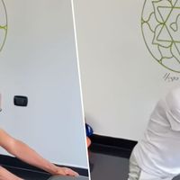 Yoga na cadeira: exercícios para melhorar a mobilidade do quadril e fortalecer as pernas sem impacto, para maiores de 60 anos