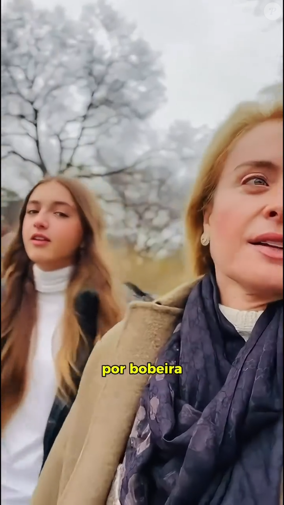 Angélica pergunta o que Eva mudaria na família ‘se tivesse uma varinha mágica’. Eva é categórica: ‘Às vezes, a gente discute muito por bobeira’