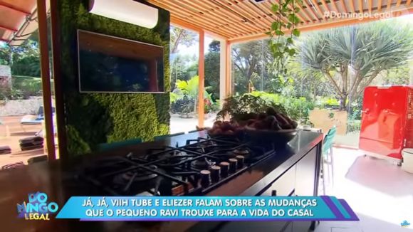 Casa de Viih Tube e Eliezer se destaca por variada área de lazer