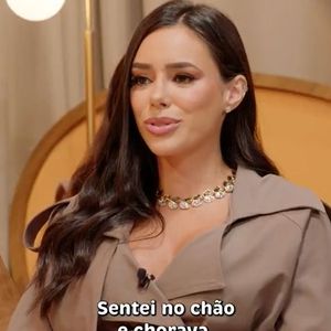 Bruna Biancardi assumiu que chorou e sentiu medo ao descobrir uma nova gravidez de Neymar