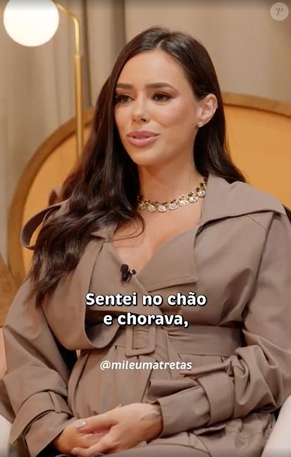 Bruna Biancardi assumiu que chorou e sentiu medo ao descobrir uma nova gravidez de Neymar