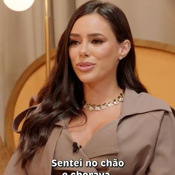 Bruna Biancardi assumiu que chorou e sentiu medo ao descobrir uma nova gravidez de Neymar