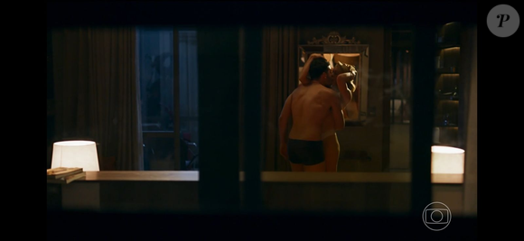 Eudora e André, personagens de Mariana Ximenes e Henrique Barreira, protagonizam romance que desperta a fúria de Ademir