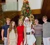 Natal dos famosos: Angélica celebra com Luciano Huck e os filhos, Joaquim, Benício e Eva; casal contratou Papai Noel para comemoração