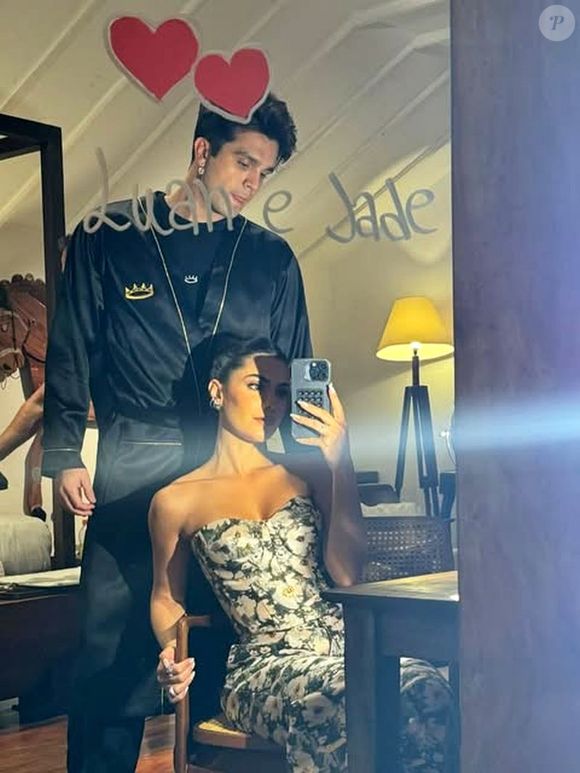 Luan Santana e Jade Magalhães contaram que a rotina com a filha é desafiadora