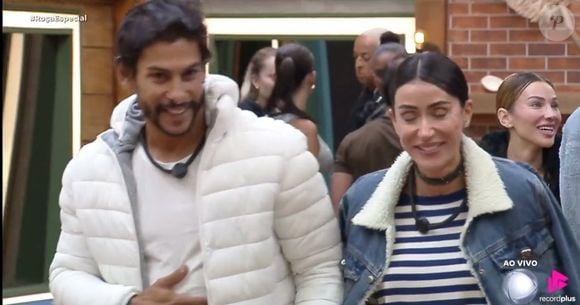 Michelle e Shia são eliminados juntos em A Fazenda 17