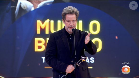 Murilo Benício venceu o prêmio de Melhor Ator do Melhores do Ano 2025, da Globo