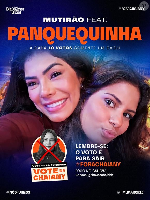 ‘BBB 26’: enquanto Gabriela gritava para defender sua amiga, sua equipe de redes sociais puxou um mutirão pela eliminação de Chaiany