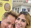 Jéssica Beatriz Costa, terceira filha de Leonardo, fez um forte desabafo sobre um período que passou brigada com o pai