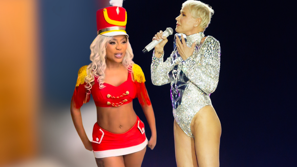 Cariúcha é a nova Paquita da Xuxa? Após look com virilha cavada de Rainha dos Baixinhos, apresentadora do 'Superpop' mostra demais em fantasia - e revela até perfume árabe de menos de R$ 150