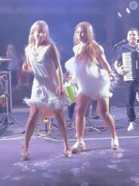 Virgínia resgatou um vídeo dançando passinho com Angélica e que já havia levado o público ao delírio