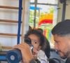 Yuri Lima e filha Nala em nova foto após separação de Iza; jogador fala em mudança