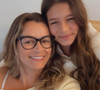 Bianca Castanho com a filha Cecília