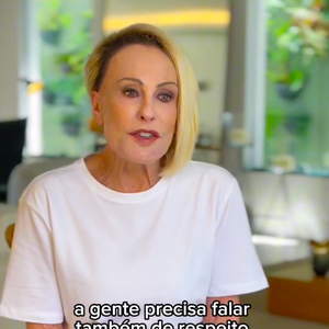 Em seu vídeo, Ana Maria Braga fez um apelo às eleitoras e pediu que o público avalie o histórico dos candidatos antes de votar