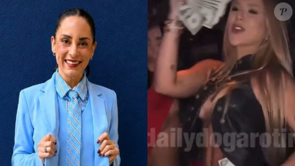 Virginia Fonseca virou alvo de críticas de Silvia Abravanel após um vídeo em que aparece dançando com dólares durante uma festa em Miami