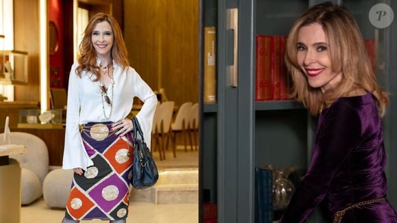 Carmita (Deborah Evelyn) deixa os cabelos ruivos na segunda fase da novela
