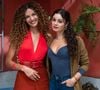 Gerluce (Sophie Charlotte) e Viviane (Gabriela Loran) em Três Graças' têm hábito de conversar sem uso de celular