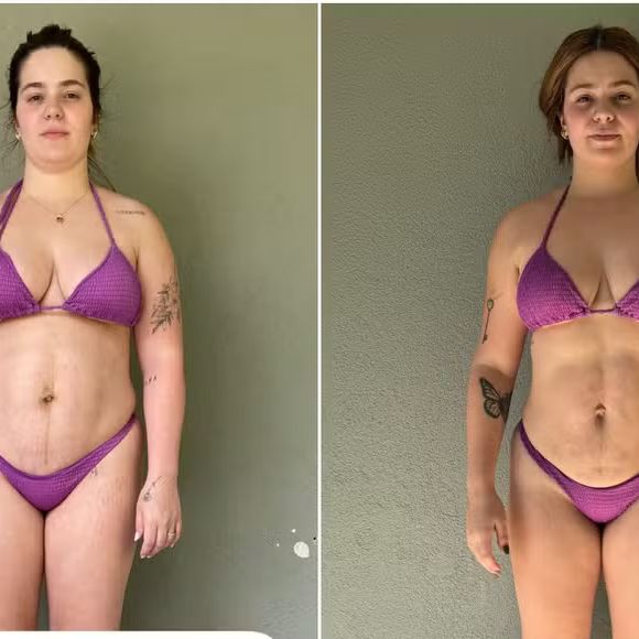 Viih Tube mostrou o antes e depois do seu corpo em uma nova publicação na web