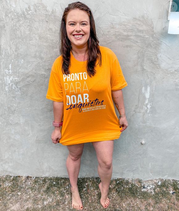 Mari Bridi manteve seu cabelo castanho por um bom tempo