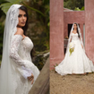 Vestido de noiva com renda, mangas longas e cauda volumosa: Isabella Arantes rouba a cena em casamento com Gabriel Medina prestigiado por Neymar e Bruna Biancardi; fotos
