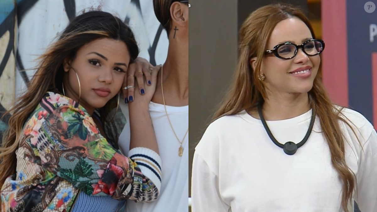 Foto: Antes e depois de Gabily: a cantora mudou completamente sua ...