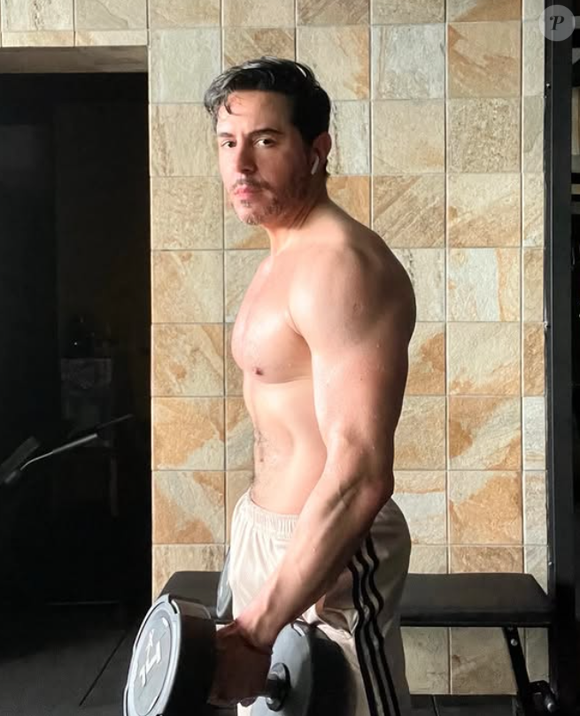 Ator Ricardo Tozzi também confessou ter genética boa.