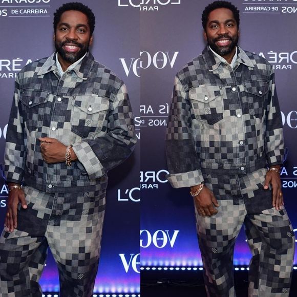 Puro luxo! Lázaro Ramos rouba a cena com look grifado em festa da esposa, Taís Araújo. Veja preço e fotos!