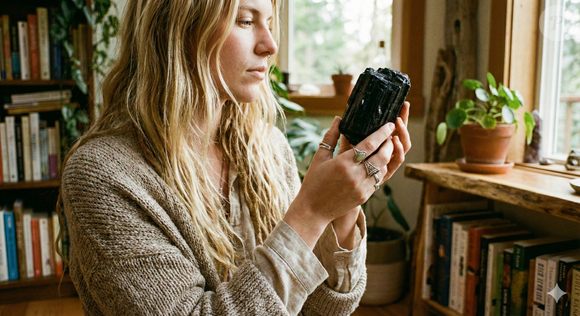 A turmalina negra é poderosa e importante para alinhar o portal 02/02