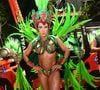 Mulher Melão ousou em uma fantasia mínima representando uma planta
