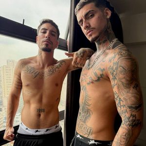 Kylian Cria fez um vídeo pornô com Bruno Paz