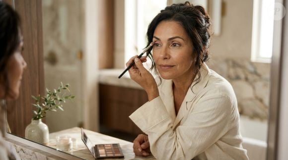 A maquiagem para mulheres com mais de 40 anos pode ganhar um efeito mais natural com pequenos ajustes na aplicação dos produtos. A maquiadora Clara Cervera recomenda aplicar uma sombra de tonalidade natural em toda a pálpebra, espalhando a cor em direção ascendente para criar a impressão de um olhar mais aberto e luminoso