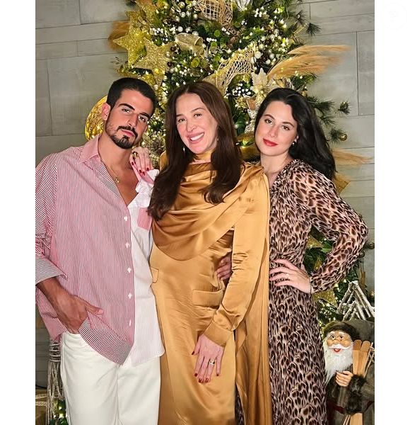 Enzo e Sophia são filhos de Claudia Raia e Edson Celulari