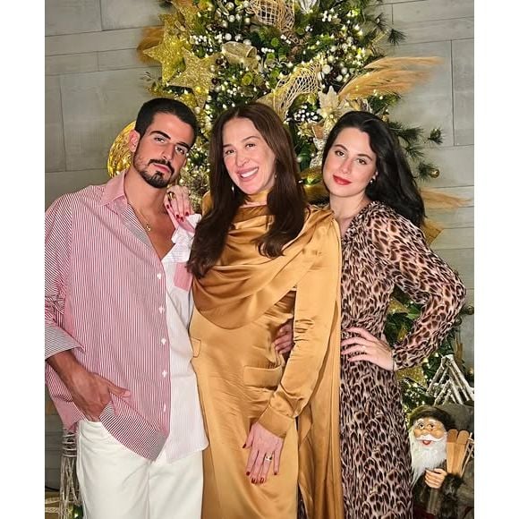 Enzo e Sophia são filhos de Claudia Raia e Edson Celulari