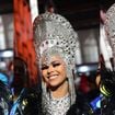 Wenny Isa desfila na Portela com fantasia com 87 mil cristais e lamenta ausência da irmã, Lexa, no Carnaval: 'Faz falta'